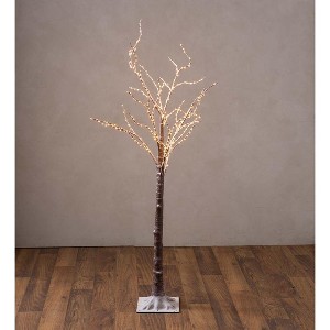 Plow and Hearth Birch Lighted Tree main image 1