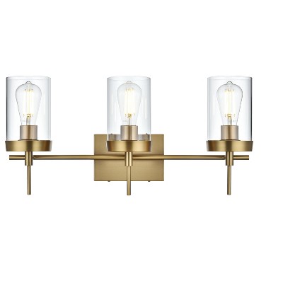 Elegant Lighting Taryin 24 inch Wall Sconce in Satin Gold