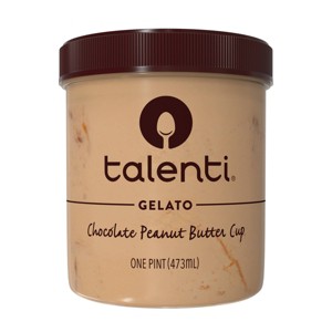 Talenti Peanut Butter Cup Gelato - 16oz - 1 of 4