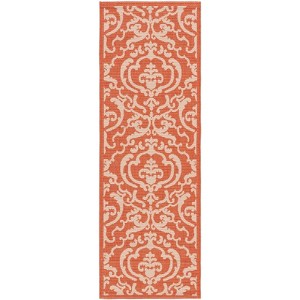Courtyard CY2663 UV & Stain Resistant Non-Shedding Power Loomed Indoor/Outdoor Rugs - Safavieh - 1 of 4