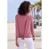 Women's Slit Back 3/4 Sleeve Top - LASCANA - 4 of 4