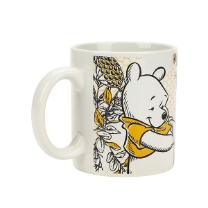 Winnie The Pooh 100 Acre Wood Friends 16 Oz White Ceramic Mug - 1 of 3