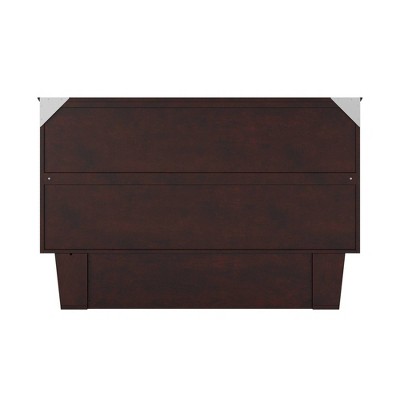 Nantucket Queen Murphy Bed Chest with CoolSoft Memory Foam Mattress