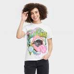 Women's The Rolling Stones Multicolor Oversized Short Sleeve Graphic T-Shirt - White