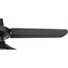 44" Casa Vieja Industrial Indoor Outdoor Ceiling Fan with Light LED Remote Matte Black Damp Rated for Patio Exterior House Porch - 4 of 4