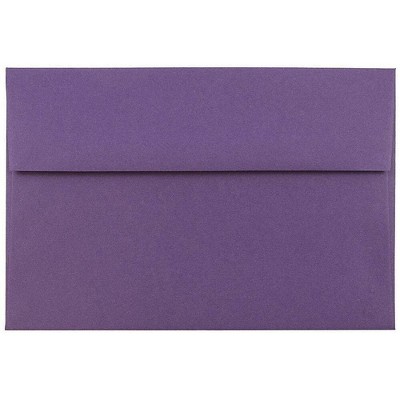 JAM Paper A7 Invitation Envelopes 5.25 x 7.25 Dark Purple 563912508I