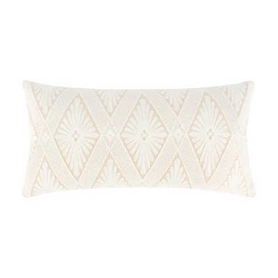 Lorrance Embroidered Diamond Decorative Pillow - Levtex Home : Target