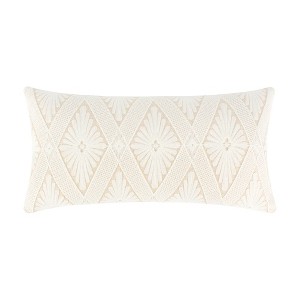 Lorrance Embroidered Diamond Decorative Pillow - Levtex Home - 1 of 3