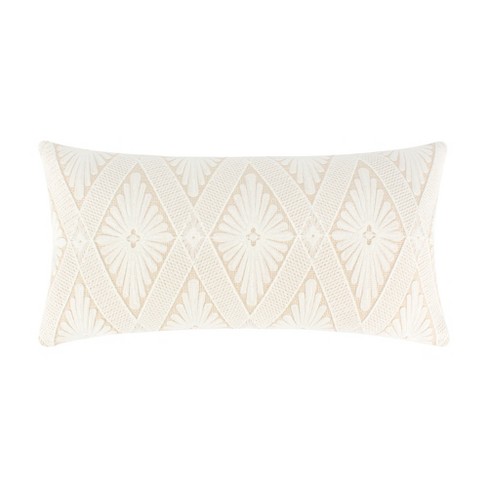 Lorrance Embroidered Diamond Decorative Pillow - Levtex Home : Target