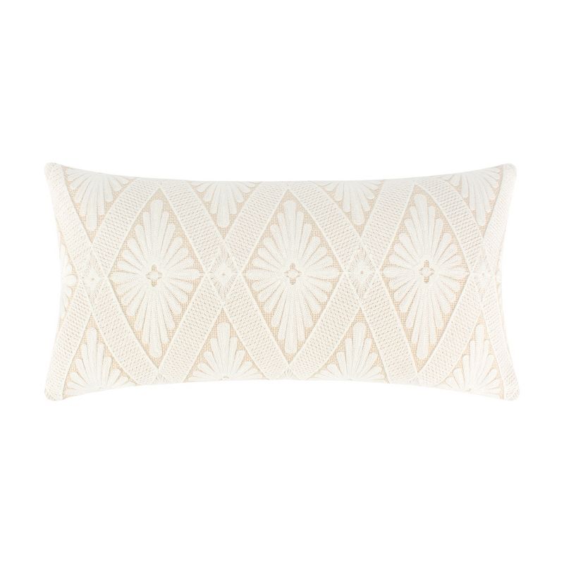 Lorrance Embroidered Diamond Decorative Pillow - Levtex Home, 1 of 4