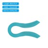 Unique Bargains Smooth Surface Craft Activity Kits Origami Quilling Paper Strips 600 Pcs - 2 of 4
