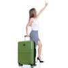 World Traveler Dejuno Tonal 24-Inch High-Quality Polycarbonate Lightweight Hardside Expandable Spinner Luggage Suitcase with TSA Lock - 2 of 4