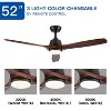 BestParts 52" Lighted Ceiling Fan with Remote - Reversible Motor for Sloped Ceilings - 3 of 4