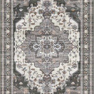 Abynow Medallion Faded Persian Indoor Area Rug - 1 of 4