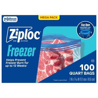 Ziploc Freezer Quart Bags