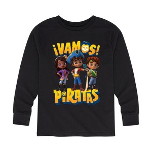 Boys' - Santiago of The Sea - Vamos Piratas Long Sleeve Graphic T-Shirt - 1 of 4