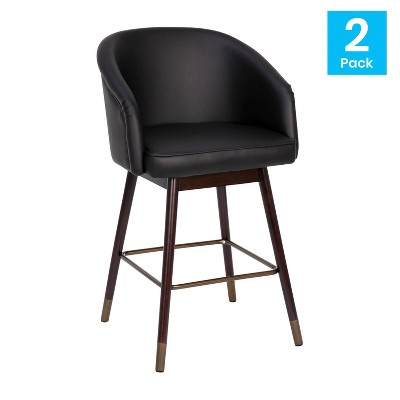 Taylor & Logan 2pk Brida Counter Height Barstools