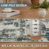 coucheta Washable Area Rug, Multi-size Abstract Soft Non-Shedding Low Pile Rubber Backed Non Slip Carpet, for Living Room, Bedroom, Dining Room - 3 of 4