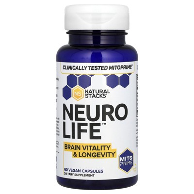 Natural Stacks Neuro Life, 60 Vegan Capsules