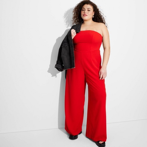 Red best sale jumpsuit target