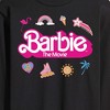 Men's - Barbie - Movie Logo Icons Long Sleeve Graphic T-Shirt - 2 of 4