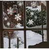 R N' D Christmas Snowflakes Window Clings- White Winter Snowflakes Cling Decorations - Pack of 81 - 2 of 4