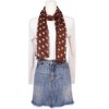 INSPIRE CHIC Women's 1950s Polka Dots Chiffon Retro Lightweight Soft Sheer Long Scarves for All Season 1Pc - 2 of 4