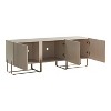 24/7 Shop At Home Forast Modern 3 Door Storage TV Stand for TVs up to 65  " - image 4 of 4