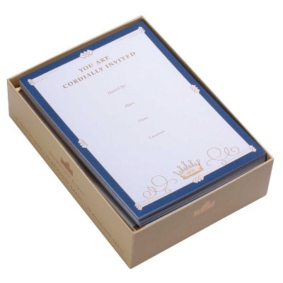 Downton Abbey: Invitation Set (Set of 30) - by  Insights (Hardcover)