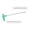 Unique Bargains Carbon Steel T-Handle Ball End Hex Key Wrench - 4 of 4
