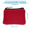 Unique Bargains Canvas Portable Change Coin Purse Pouch with Zipper 2 Pcs - 2 of 4