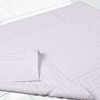 Modern Absorbent Bath Mat (Set of 2), 22" x 35" by Blue Nile Mills - 3 of 4