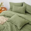 BAGOKIE 5/7 Pieces Seersucker Bed in a Bag Comforter Set - 4 of 4