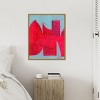 Amanti Art Magenta Ribbon I  by Cartissi Framed Canvas Wall Art - 4 of 4