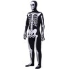 Joyfy Men's Halloween Skeleton Costume Adults Skeleton Bodysuit for Halloween Costume dress up - Medium - 2 of 4
