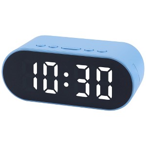 REGALWOVEN Digital Corded Electric Plastic Adjustable Volume Alarm Clock 4.1"L x 1.6"W x 1.6"H1 Pc - 1 of 4