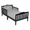 NicBex Twin Size Simple Wood Toddler Bed with Wooden Slats Headboard & Safety Rail,Cute Platform Bed for Kids Room - 4 of 4