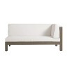 GDFStudio Caspian Outdoor Acacia Wood Left Facing 4 Seater 88.5" Sectional Sofa with Cushions - 4 of 4