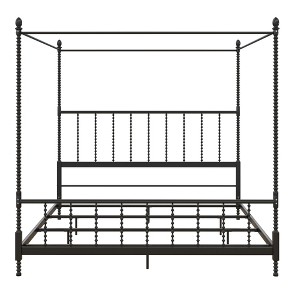 DHP Jenny Lind Metal Canopy Bed - 1 of 4