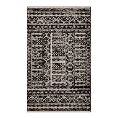 Gemstone Modern Transitional Border Contemporary Indoor Area Rug by Blue Nile Mills