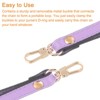 Unique Bargains Leather Removable Wallet Keychain Bag Replacement Wristlet Strap - 4 of 4