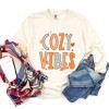 Simply Sage Market Women's Cozy Vibes Distressed Long Sleeve Garment Dyed Tee - 3 of 4