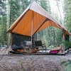 WHITE DUCK Rover Scout Canvas Tent with Stove Jack & Mesh Doors – 4-Season Weatherproof Camping Tent, Fire & Water-Resistant - 4 of 4