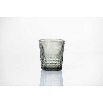 11.5oz 6pk Crystal Malcolm Double Old Fashion Glasses Gray - Fortessa Tableware Solutions