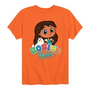 Boys' - Rosie's Rules - Rosie And Logo Short Sleeve Graphic T-Shirt - 1 of 4