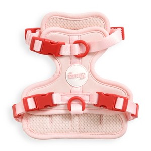 THE LICKER STORE Arlo Adjustable Soft Padded No Pull Pet Harness with 3 Buckles and 3 Leash Clips - 1 of 4