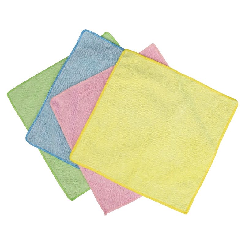 Stalwart 24-Pack of Microfiber Cleaning Cloths, 3 of 8