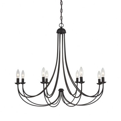 Quoizel Lighting Mirren 8 - Light Chandelier in  Imperial Bronze