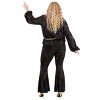 HalloweenCostumes.com Plus Size Disco Queen Women's Costume - 2 of 4