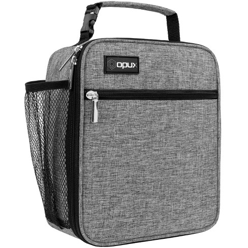 Opux Insulated Lunch Box Adult Men Women, Thermal Cooler Bag Kids Boys  Girls Teen, Soft Compact Reusable Small Work School Picnic (grey, One Size)  : Target
